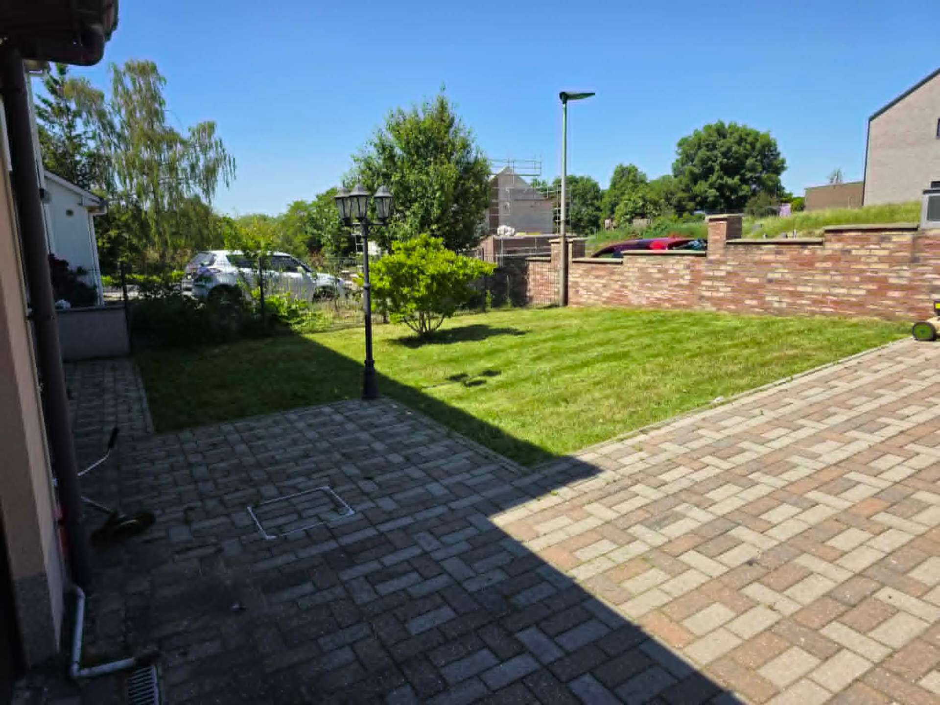 Terrasse et jardin structurés